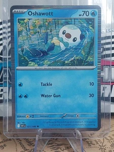Oshawott 021/086 White Flare Holo NM Pokemon - Picture 1 of 1