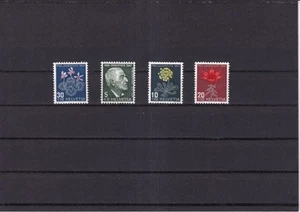 SA36e Switzerland 1947 Pro Juventute, Flowers hinged stamps - Picture 1 of 1