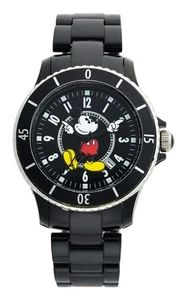 Reloj ANOTHER HEAVEN Disney Mickey Reproducción Vintage Modelo J12 (Negro) - Imagen 1 de 6