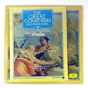 The Great Composers & Their Music: #8 Brahms (12" Vinyl + Magazine) Piano Conc 2 - Picture 1 of 6