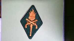 ORIGINAL MILITARY PATCH SEW ON WW2 ERA NO GLOW US ARMY POLICE SCHOOL - Picture 1 of 2