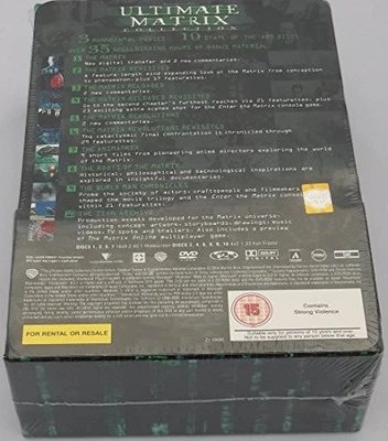 The Ultimate Matrix Collection (10 Disc Box Set) [2003] [DVD] - DVD  LOVG The - Image 1 of 2