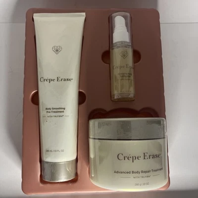 Pré-tratamento suavizante Crepe Erase, tonificante névoa e tratamento de reparo corporal selado - Imagem 1 de 4