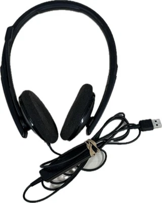 Sennheiser SC160 USB On Ear Binaural Headset With Microphone SCWH7 - Image 1 of 4