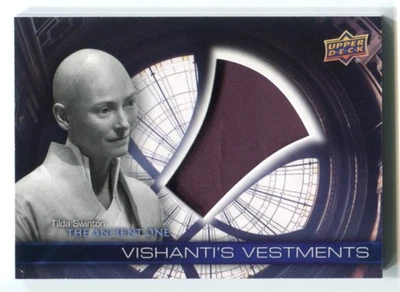 TILDA SWINTON 2016 UD Marvel Doctor Strange Vishanti's Vestments USED Swatch - Image 1 of 2