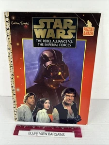 Star Wars The Rebel Alliance VS The Imperial Forces Golden Books Puzzles & Mazes - Picture 1 of 6