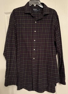 Polo Ralph Lauren Flannel Button Down Men’s Large - Picture 1 of 2