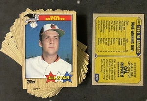Cal Ripken Jr. 1987 Topps All-Star #609 Lot (X25) - Picture 1 of 1