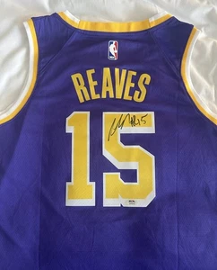 Austin Reaves Signed Autographed Jersey “AR15” Los Angeles Lakers PSA/DNA - Picture 1 of 6