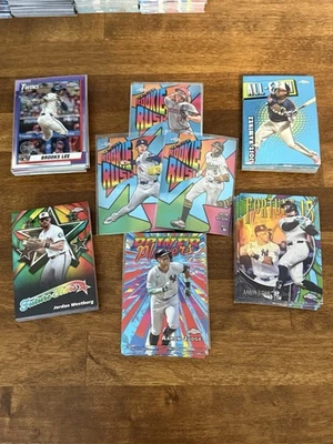 2025 Topps Chrome Baseball 6 Insert Partial Sets No Duplicates - Image 1 of 3