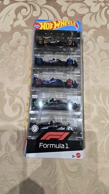 Hot Wheels F1 Formula 1 Racing Cars 5 Pack New & Sealed - Immagine 1 di 4