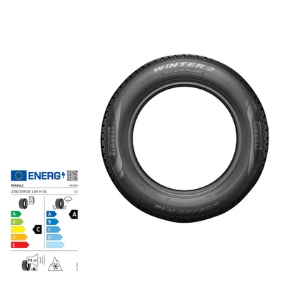 Winterreifen, 235/55 R18 XL 104H Pirelli Scorpion Winter 2 Seal Inside (AirStop) - Bild 1 von 3