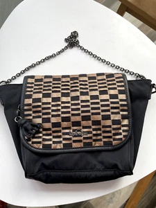 Lovely Kipling handbag black and copper. Metal strap - Picture 1 of 6