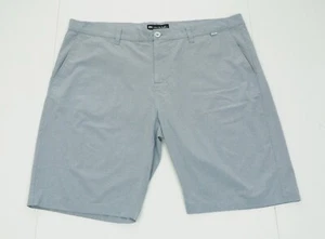 Travis Mathew Shorts Mens 42 Heather Gray Golf Chino Performance Stretch Tech - Picture 1 of 5