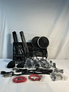CofeLife Black Professional Podcast Equipment Bundle For Recording Broadcasting - Picture 1 of 12