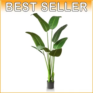 Realistic 5Ft Artificial Bird of Paradise Plant - Perfect for Any Indoor Space - Picture 1 of 12