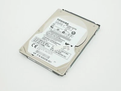 HP Toshiba 320Gb 7200 RPM SATA 3.0Gb/s 2.5" MK3261GSYN 625238-001 634862-001 - Image 1 of 3