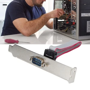 Baffle Serial Port Adapter Baffle Motherboard Header For Adding A 9‑pin COM Port - Picture 1 of 12