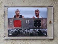 2006-07 Ultimate Combos Dual Jersey Shaquille O'Neal/Alonzo Mourning /75
