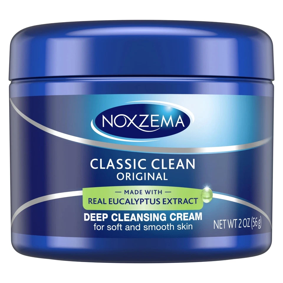 Noxzema Original Deep Cleansing Cream Face Wash with Eucalyptus 2 Ounce