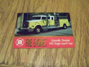 FIRE ENGINES COCKYSVILLE, MARYLAND SERIES TWO TRADING CARD #173 - Picture 1 of 1