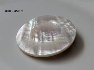 Mega grandes botones de nácar de hasta 5,1 cm con ojal - a elegir - Imagen 1 de 12