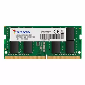 4711085930774 ADATA AD4S32008G22-SGN memory module 8 GB 1 x 8 GB DDR4 3200 MHz A - Picture 1 of 1