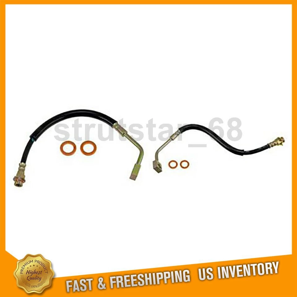 2 mangueras de freno delanteras para Jeep CJ7 1983 1982 Jeep CJ7 1984 Jeep CJ7 Foto 1 de 4