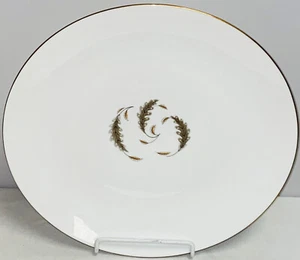 Royal Worcester BONE CHINA SEPTEMBER 14 1/4" OVAL PLATTER PLATE - Picture 1 of 2