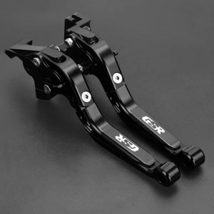 Motorcycle Adjustable Brake Clutch Levers For SUZUKI GSR400 GSR600 GSR750 NEW - Picture 1 of 16