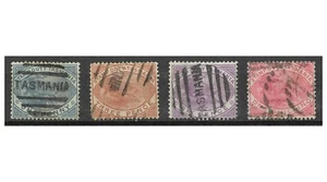 Tasmania Revenue 1880 Platypus Set/4 Stamps SG F26/9 Postally Used 9-11 - Picture 1 of 1