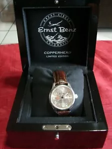 Ernst Benz Chronosport Cooperhead 20213 Orologio da uomo in acciaio inox 1/50 - Foto 1 di 9