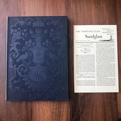 The Way of the World William Congreve Heritage Press 1959 Sand Glass Slip Case - Image 1 of 4