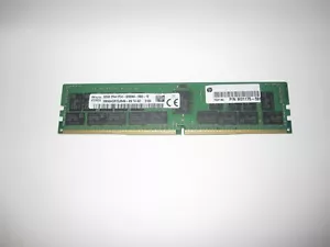 HP Hynix 32GB 2Rx4 DDR4 PC4-3200AA Registered server memory P/N: M31175-591 - Picture 1 of 4