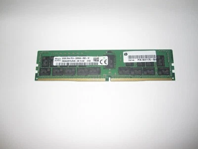 HP Hynix 32GB 2Rx4 DDR4 PC4-3200AA Registered server memory P/N: M31175-591 - Image 1 of 4