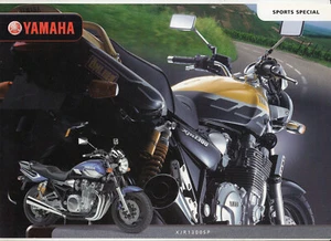 2001 YAMAHA XJR1300SP SPORTS  SPECIAL BIKE 2p Australian Brochure - Bild 1 von 1