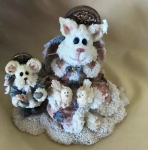 The Purrstone Collection Boyds Bears & Friends Felicia Angelpuss/George 5E/1908 - Picture 1 of 7