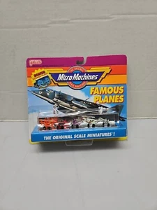 MICRO MACHINES FAMOUS PLANES: FLYING ACES COLLECTION #3; SEALED with bonus, 1990 - Picture 1 of 10