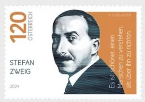 ÖSTERREICH 2024 Stefan Zweig - postfrisch - Bild 1 von 1