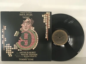 Original Cast Album Raul Julia In Nine Soundtrack Tommy Tune 12" LP - Picture 1 of 2