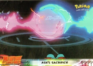 Pokémon Ash's Sacrifice Card Topps #36 Mewtwo Strikes Back 1st Printing - Picture 1 of 1