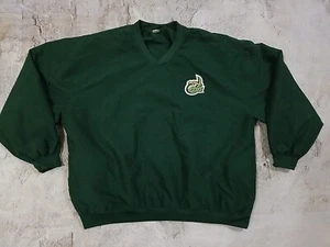 Mens Oversized 2XL UNC Charlotte 49ers Green Pullover Jacket - Picture 1 of 7