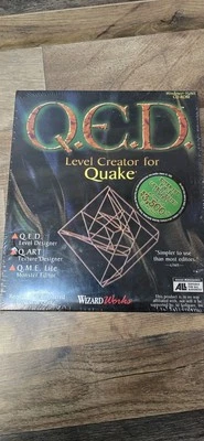 QED Level Creator For Quake PC Big Box NEW Sealed VTG - Image 1 of 4
