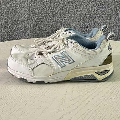 Tênis New Balance Feminino 9D Branco 857 Treinamento de Caminhada Baixo Sem Palmilhas - Imagem 1 de 4
