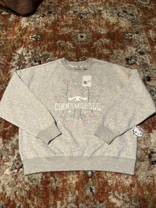 NWT Hello Kitty x Forever 21 Cinnamoroll Rose Pullover Sweatshirt Small SOLD OUT - Picture 1 of 11