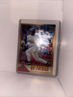 Puntuación 1994 novato y muestras intercambiadas Bo Jackson Gold Rush #RT3 Angels Foto 1 de 2