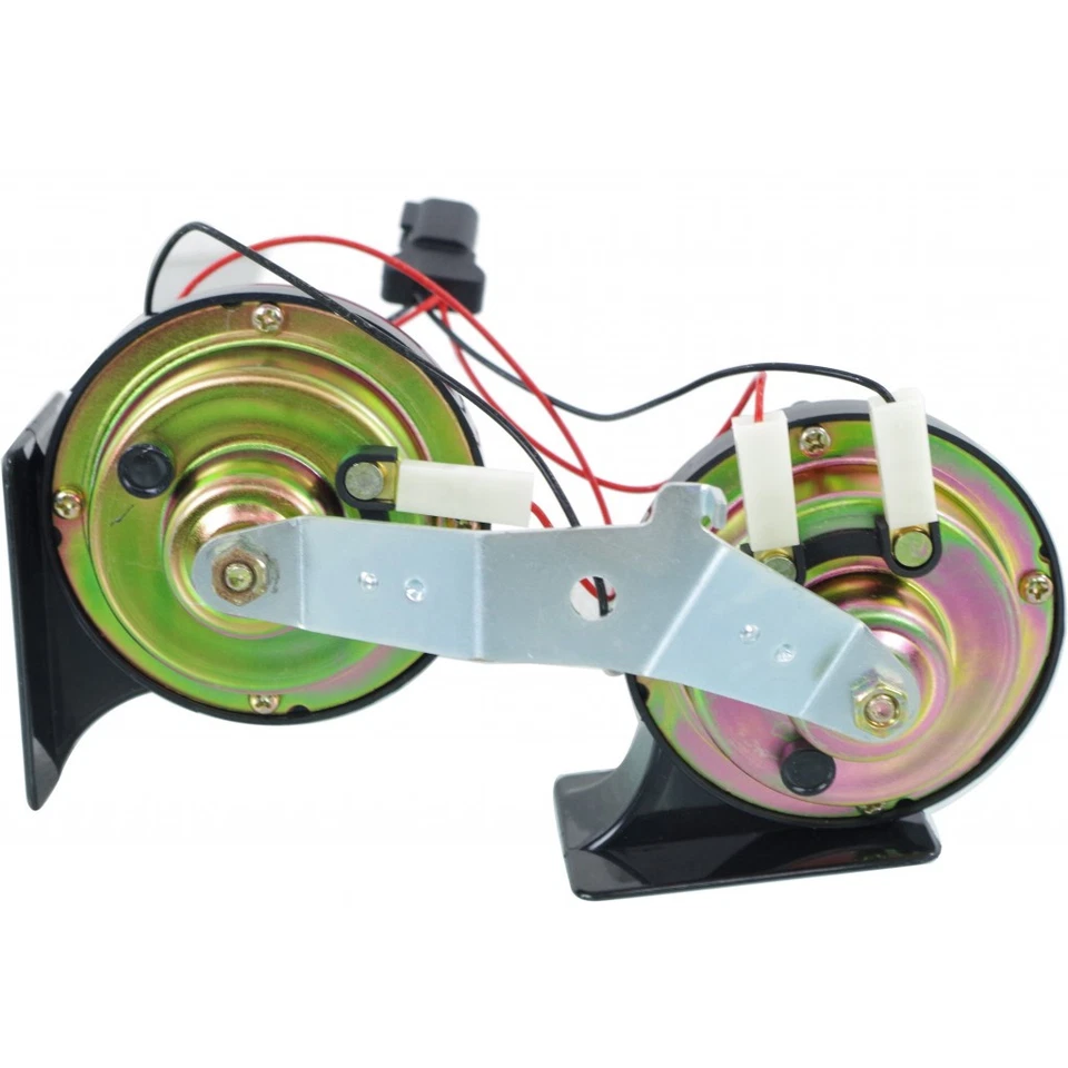 For Lincoln Navigator Horn 2000-2006 Set w/ Bracket High/Low Pitch Electric - Изображение 1 из 4