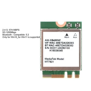 M 2 Wireless Karte WiFi 6 High Speed Performance kompatibel mit für Win10 Win11 - Bild 1 von 15