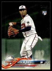 2018 Topps Update Ozzie Albies...... Rookie Atlanta Braves #US162 - Picture 1 of 2