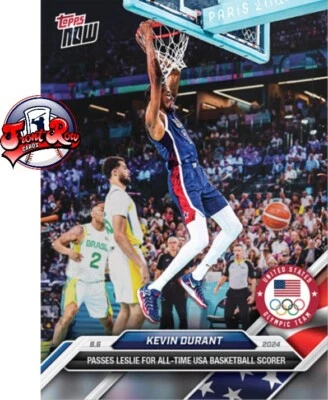 Kevin Durant 2024 Olympic TOPPS AHORA 20 Foto 1 de 2